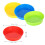 Easy-Clean 4pcs Plastic Paint Palettes Ideal for Student Art Projects 4