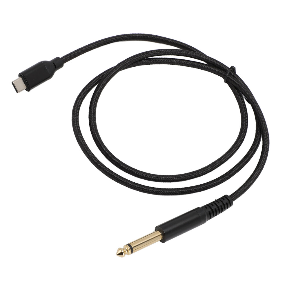 Usb C To 6.35Mm Ts Sound Cable 1M/3.3Ft Plug And Play 7901378442726