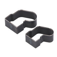 Leather Xmas Sock Shape Die 2 Pcs 60x50x23mm & 50x42x23mm for Crafting DIY