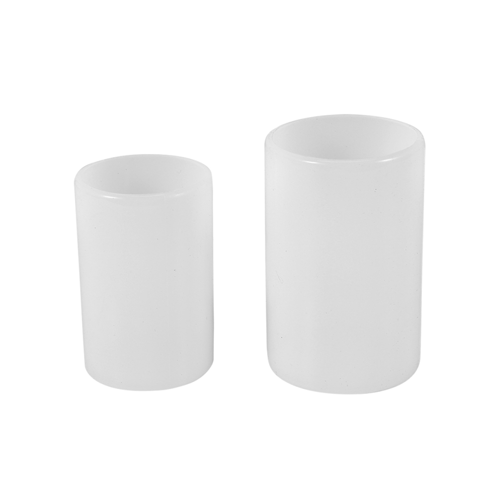 Cylinder Candle Molds for Making, Pillar Silicone Resin Casting Epoxy Mold (2Pcs)