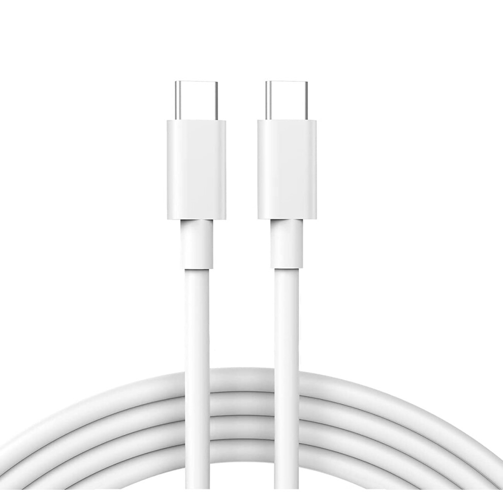 Usb C To Usb C Cable 6.6Ft 60W Pd Fast Charging For Macbook Ipad Pro Pixel Galaxy S20 White 9187378775523