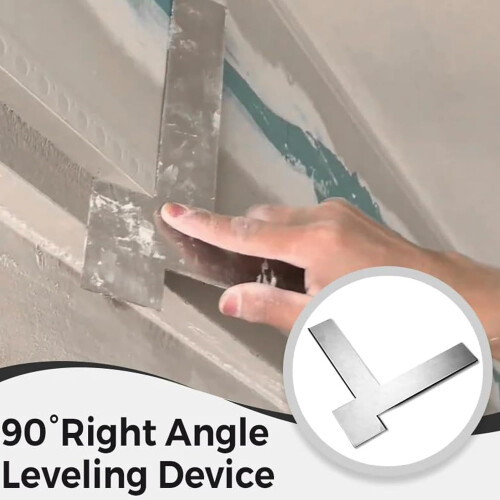 Angle Compensation Device, Corner Spirit Level Scraper Edge,  Precision Measuring Tool For Carpentry And Woodworking 1