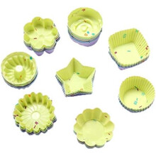 (Stil 14-40 Stück)40 Pcs Silicone Baking Molds Set Non-Stick Coating for Cupcakes Donuts Muffins Pastries Kitchen Baking Tools