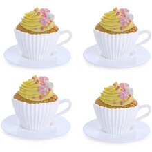 (Stil 13-4 Stück)40 Pcs Silicone Baking Molds Set Non-Stick Coating for Cupcakes Donuts Muffins Pastries Kitchen Baking Tools