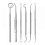 Dental Tools, 6 Pack Professional Plaque Remover Teeth Cleaning Tools Set 1