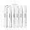 Dental Tools, 6 Pack Professional Plaque Remover Teeth Cleaning Tools Set 2