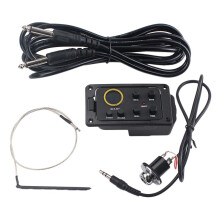 ROCKET Acoustic Guitar 4-Band EQ Equalizer Preamp Piezo Pickup Tuner