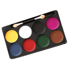 8 Colors Face Paint Body Painting Palette Set for Party Stage Makeup P