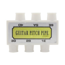 Portable 6 Tones Pitch Pipe Tuner for Guitar Musical Instrument Access