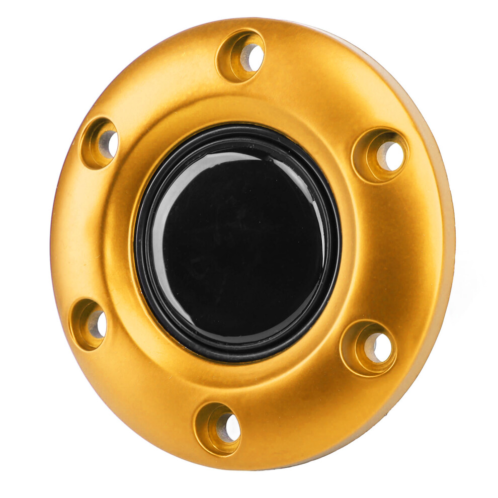 6 Hole Steering Wheel Center Cap Horn Button For Nardi Vertex Abs Gold 7891378447497