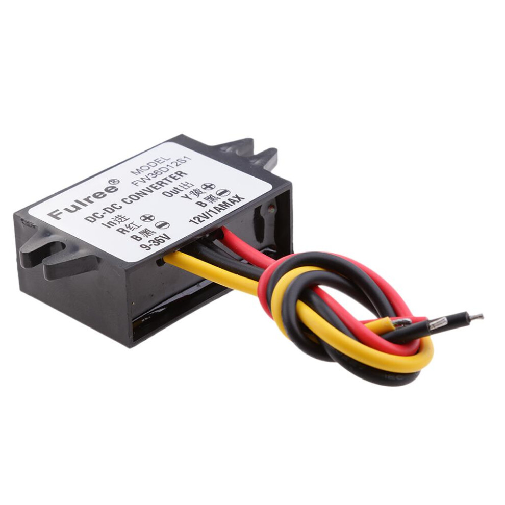 Dc12v/24V To Dc 12V 1A Buck Voltage Regulator Module Converter 6901423376267