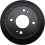 OE Replacement Rear Brake Drum with Optimized BreakIn Finish for Beck Arnley 0832110 2