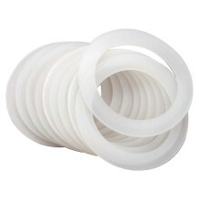 Silicone Sealing Rings Gasket for Leak Proof Mason Jar Lids (24 Pack, Regular Mouth)