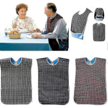 3 Pack Adult Bibs with Crumb Catcher - Washable Adult Dining Bib, Large Adult Best Gift