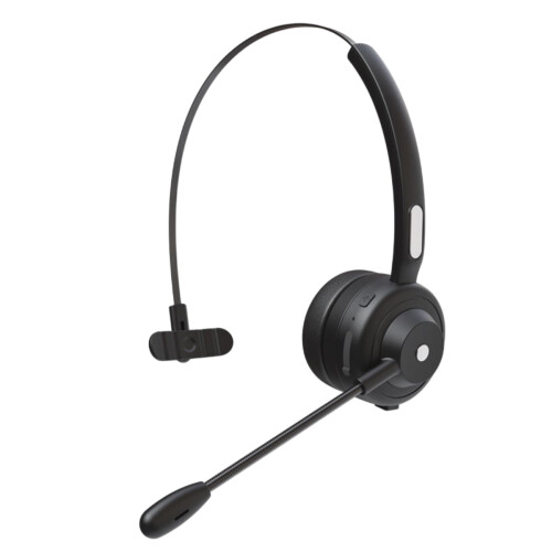 Ακουστικά Bluetooth με ακύρωση θορύβου, ασύρματα ακουστικά με μικρόφωνο για εργασία