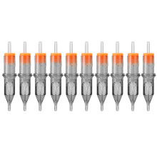 Tattoo Needle Cartridges For Artists, Prevent Ink Leakage With Semi Transparent Tips For Easy Observation, Assorted Sizes For Versatile Applications