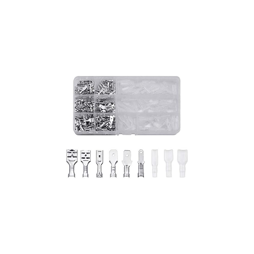 Wire Crimp Terminal Block, Insulating Sleeve Assortment Kit With Enhanced Safety And Longevity, Brass Terminal Connectors For Quick Splice Connector A 9176269309763