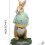 (Set B) Easter Decorations Bunny Egg Carrot Resin Figurine Home Desktop Easter Bunny Decor Easter Gift Cute Rabbit Ornament 5