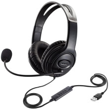 Casque avec microphone à technologie d'amélioration vocale, microphone à réduction de bruit pour une capture audio claire, grands coussinets