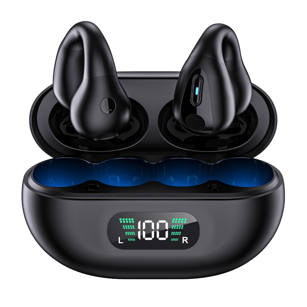 Wireless Sports Headphones, Ergonomically Designed Bone Conduction Earbuds With Binaural Separation, Waterproof Bluetooth Open Ear For Running, Cyclin 9012494991420