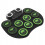 Usb Type-c Interface, Mp3 Song Input, Portable USB Electric Drum Set with Double Speaker with Bass Effect, Powerful Compatibility, Compact Roll-Up Des 1
