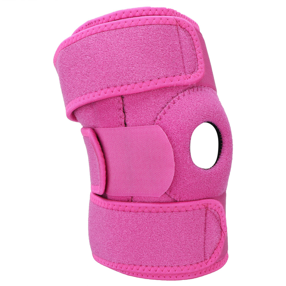 Red Compression Knee Support Brace For Arthritis Pain Relief, Rose