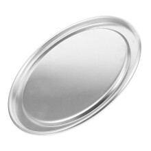 Round Non Stick Pizza Pan Heavy Duty Aluminium Tray for Oven with Even Heat Distribution and Easy Clean