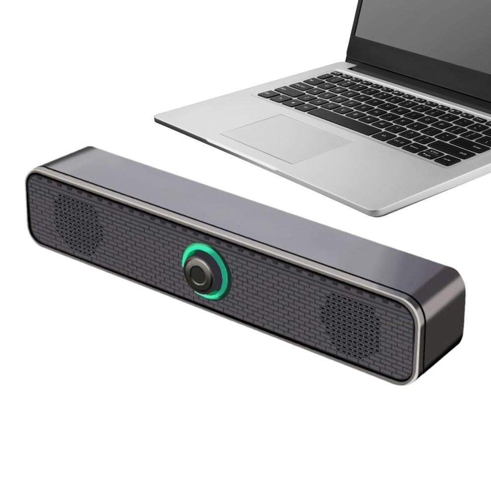 Pc Speakers Usb Powered Deep Bass Stereo Soundbar For Desktop Pc Monitor Tv Tablet Office Home 9199774491174