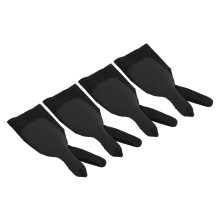 4 Pack Artist Drawing Gloves Left Right Hand Nylon Polyurethane S