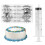 Stainless Steel & Plastic Cake Icing Piping Nozzle Set, 5.5cm 13