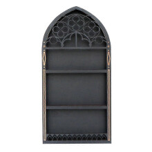 (1pcs, Four-leaf Clover French Frame) Multi-Layer Four Leaf Clover French Frame Star Gate Wall Decor Carved Wood Hanging Pendant Gift For Home