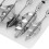 Stainless Steel & Plastic Cake Icing Piping Nozzle Set, 5.5cm 8