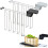 Stainless Steel Sandwich Cage Toasting Rack for Quick Snacks Black 2