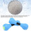 EVA Foam Dumbbells for Pool Exercise - Lightweight Waterproof Blue 7
