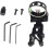5 Pin Compound Bow Sight Adjustable Aiming Sight Bubble Level Aluminium Alloy Glow In Dark 2