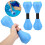 EVA Foam Dumbbells for Pool Exercise - Lightweight Waterproof Blue 5