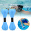 EVA Foam Dumbbells for Pool Exercise - Lightweight Waterproof Blue 13