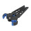 Rubber Blue Composite Pulley Bow Bracket Mini Archery Stand 5