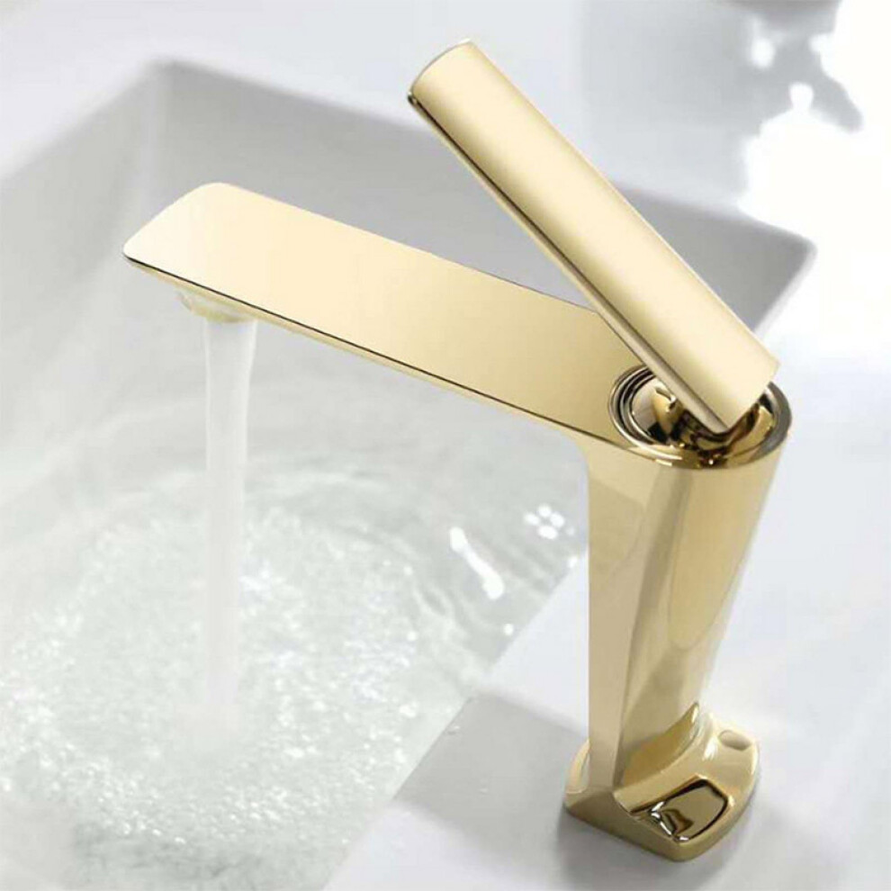 Basin Faucet Hot And Cold Single Hole Bathroom Sink Faucet With 60Cm Inlet Pipe 9199774492010