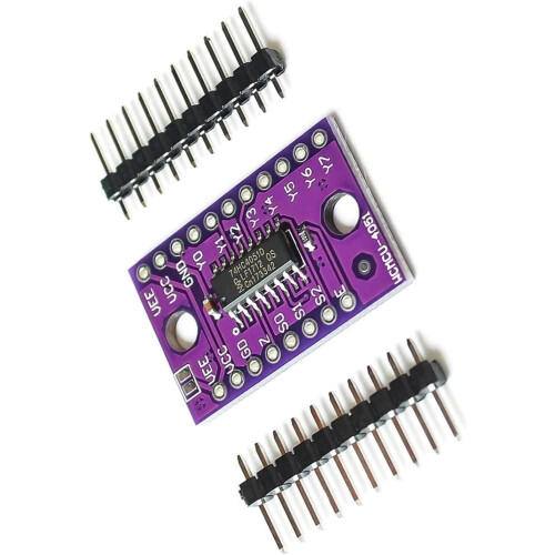 74HC4051 8Channel Analog Multiplexer Module for Audio Video and Sensor Signal Switching 1