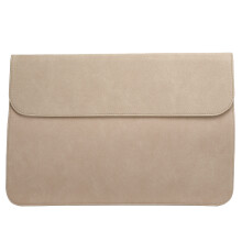 Laptophoes voor 15,4 inch laptops, met schokbestendige hoeken en hoogwaardig waterdicht PU-leer, geschikt voor iOS Air en iOS Pro. Superdun en licht