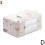 (5pcs, Blue M) Large Comforter Storage Bag With Zipper Multi Functional Foldable Space Saving Dust Proof For Quilts Blue White 3