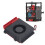 12032 3D-Drucker Lüfter 36CFM DC24V Niedrige Vibration ABS 1