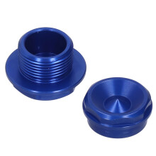 2PCS Bicycle Hub Nut M20x1.5 Blue for TE/TX/TC/FE/FX 2016-2021