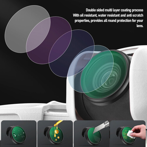 Drone UV Filter Set with Multi-Layer Coating Water Resistant Optical Glass 2