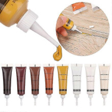 12pcs Wood Repair Kit Wood Filler Restore Wood Furniture Touch Up Tool Set Marker Pen Cream Wax Repair Polymer Resin Fast Repair