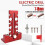 (20g, Red) Adjustable Dowel Maker 7-18mm Carbide Woodworking Tool For Electric Drill 5