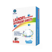 For EcoWash Laundry Detergent Tablets 90 Count Plant Based Concentrated Powerful Stain Removal Safe for All Fabrics