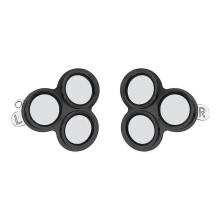 (one-size, A) For Meta Quest 3S Alloy Lens Film Precision Fit HD Explosion-Proof Tempered Glass Screen Protector