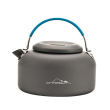 1.4L Aluminum Camping Kettle Lightweight 15.6cm Outdoor Tea Pot